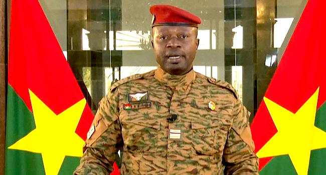 Burkina Faso Junta Chief Declared President
