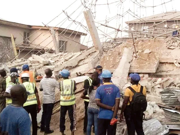 Three Dead, Some Trapped As Building Collapse In Lagos