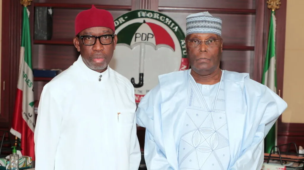 2023 PDP Vice Presidential Candidate: Atiku Picks Okowa over Wike