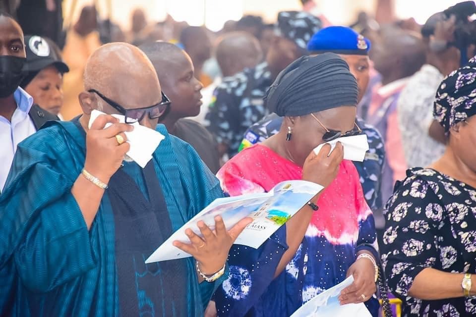 PHOTO SPEAK: Tears, Pain At The Funeral Mass Of Owo Massacre Victims