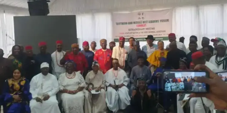 <strong>2023 Presidency: Southern, Middle Belt Leaders Endorse Peter Obi</strong>