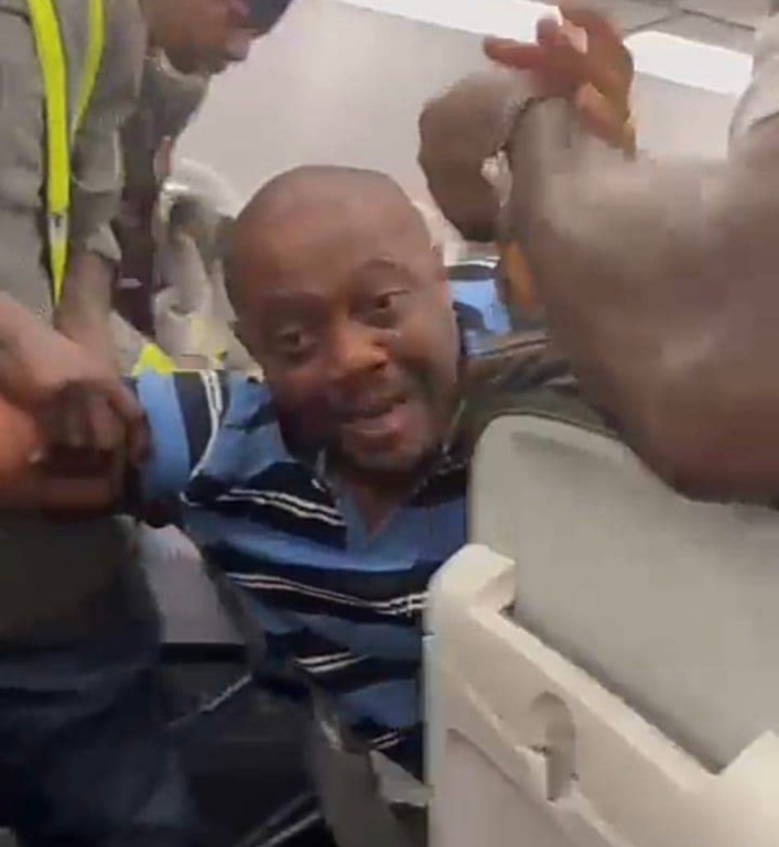 Anti-Tinubu Protester Bundled Out Of An Aircraft For Warning Against Handover