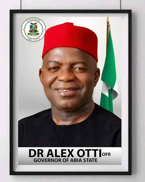 Otti’s Official Portrait As Abia Governor Released