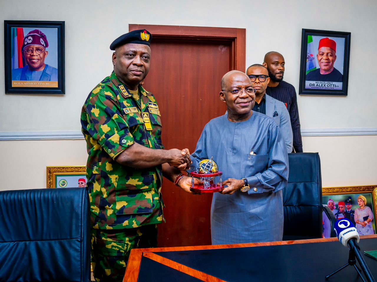 Chief Of Naval Staff Commends Otti On Launch Of ‘Operation Crush’, Says Nigeria Better For It