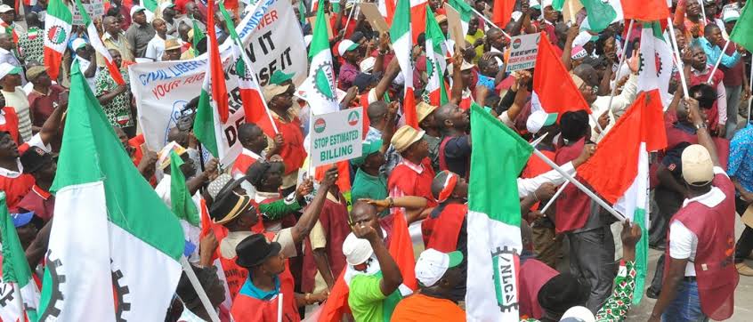 Labour Nationwide Strike: Angry Protesters Pull Down National Assembly Gate