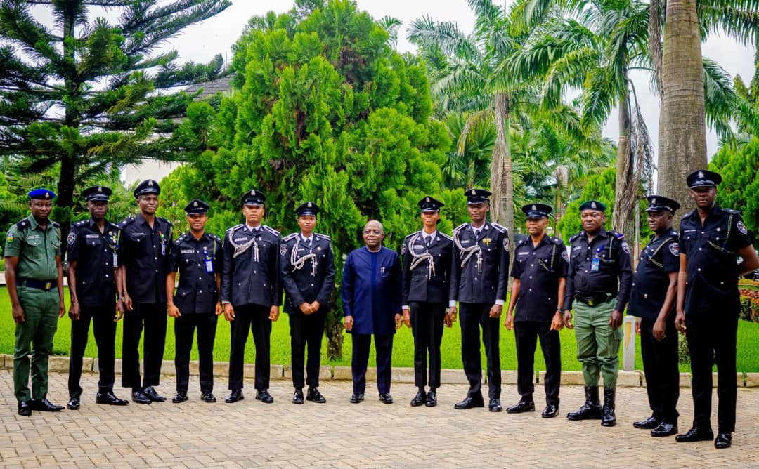 New Abia About People Not State Or LG Of Origin, Says Otti, Decorates Newly Promoted Police Officers