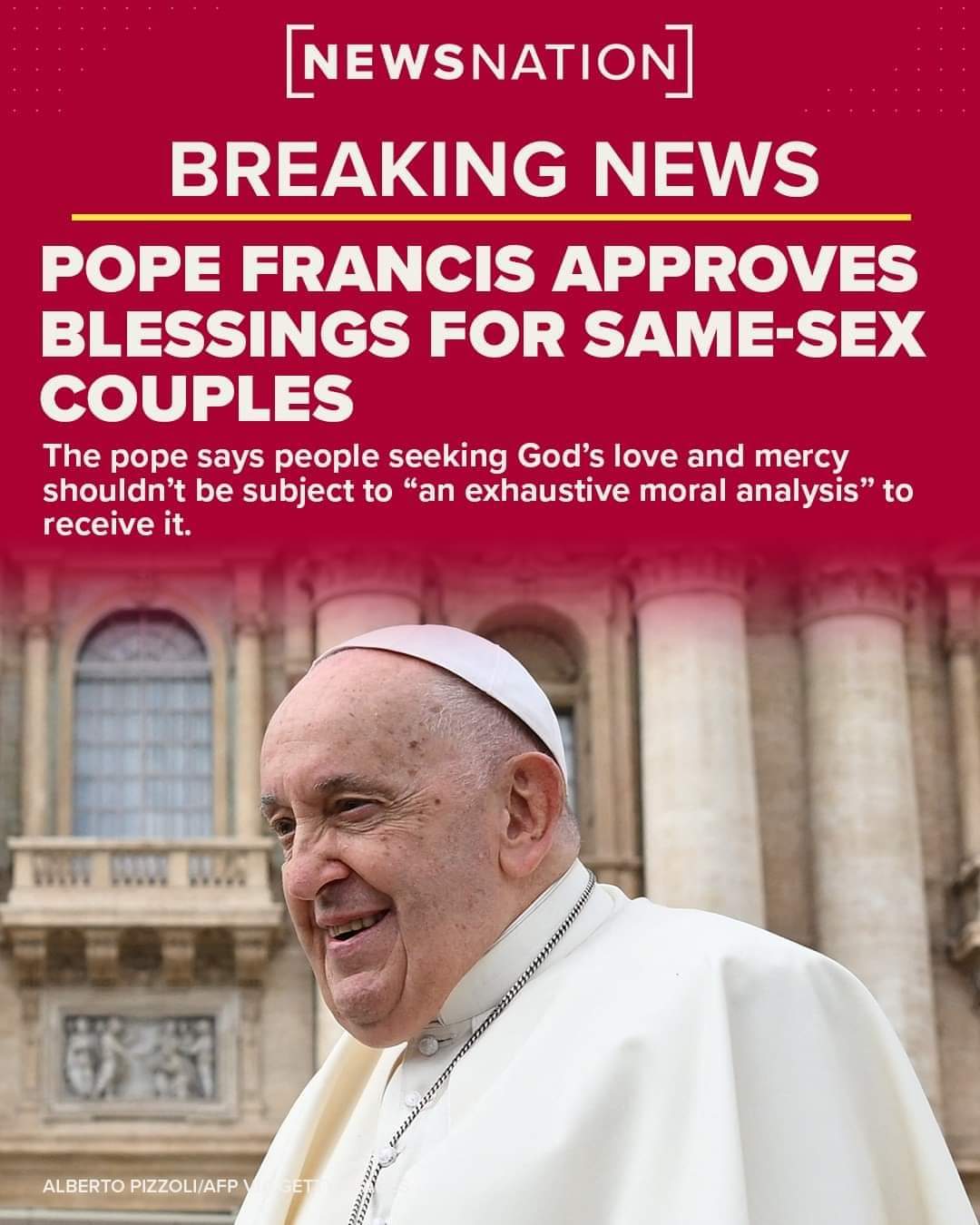 Controversy Trails Pope’s Approval Of Blessings For Same-Sex Couples
