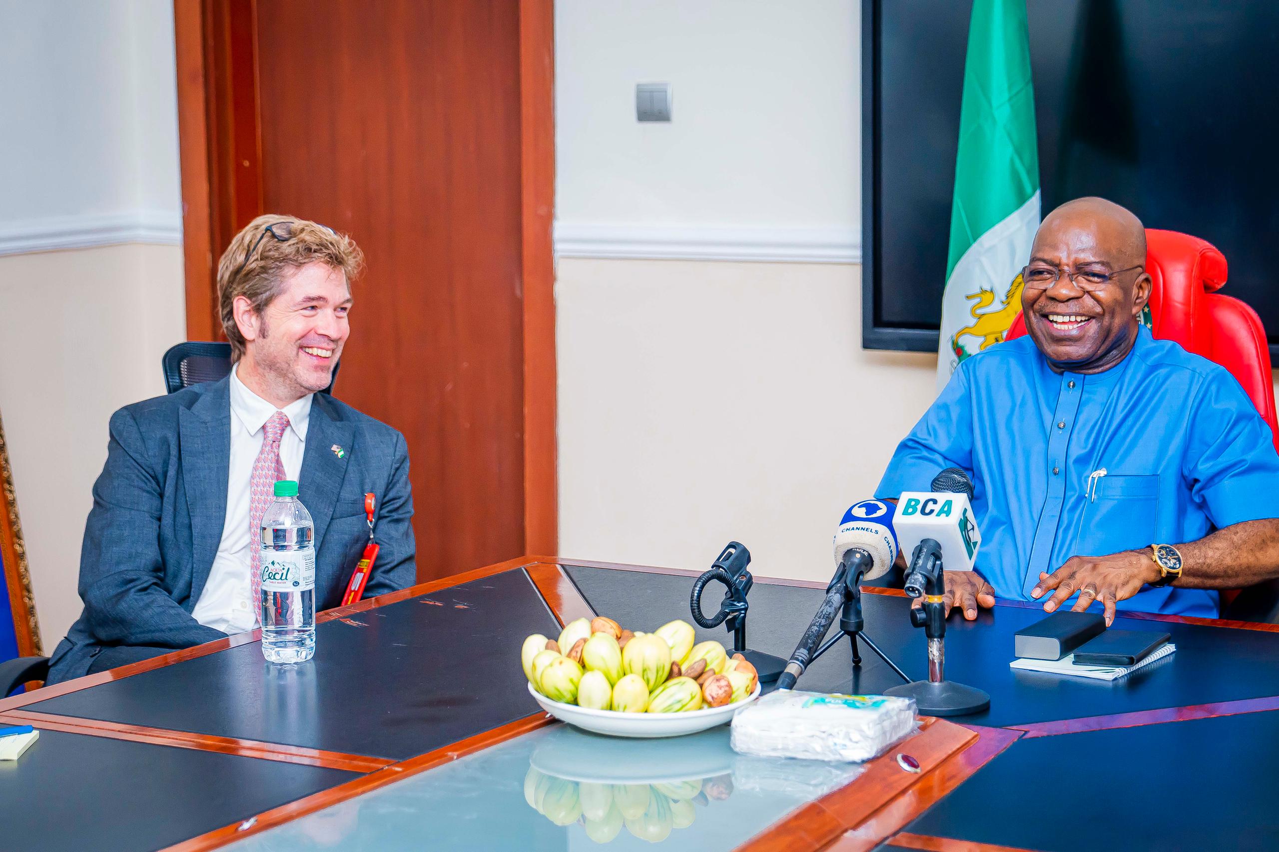 Otti Invites United States To Support Abia Rebuild Economy