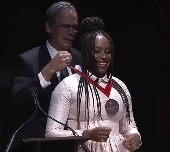 Chimamanda Ngozi Adichie Receives Harvard University’s Highest Medal In African Studies