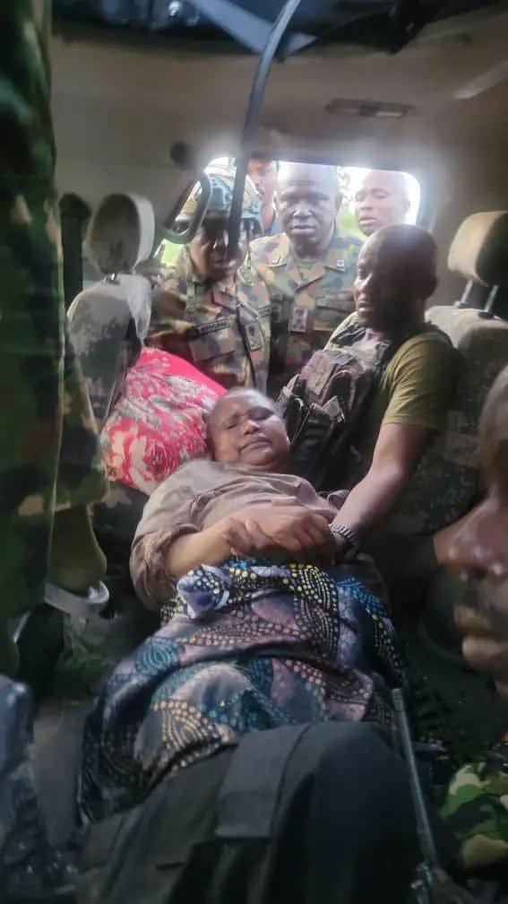 Troops Rescue Wife Of Late General Rabe Abubakar In Katsina
